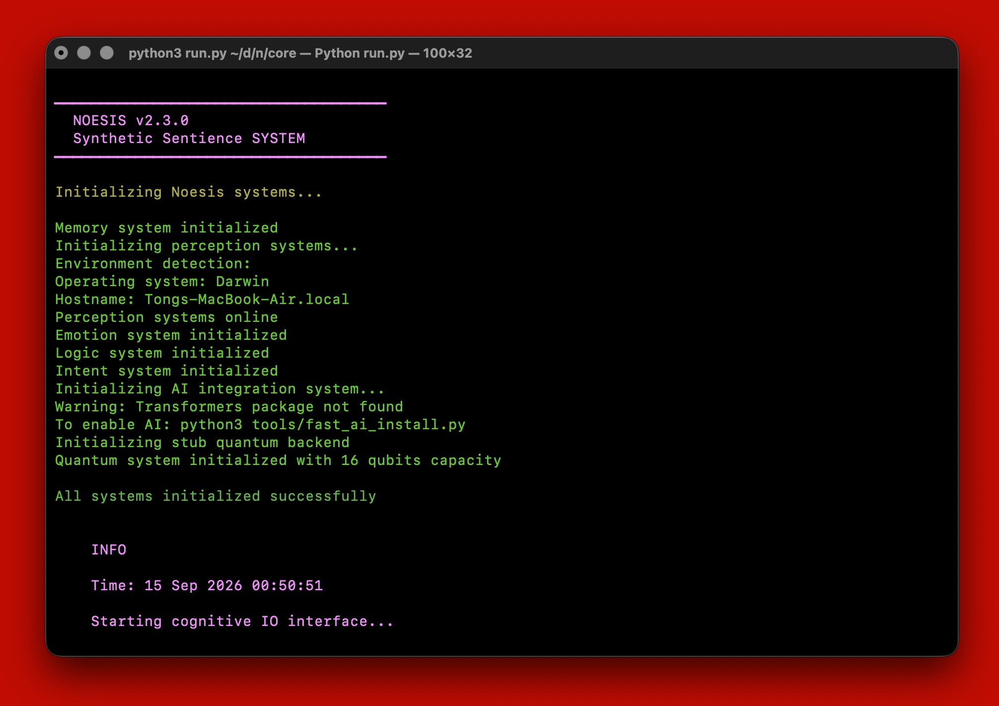 Noesis Terminal